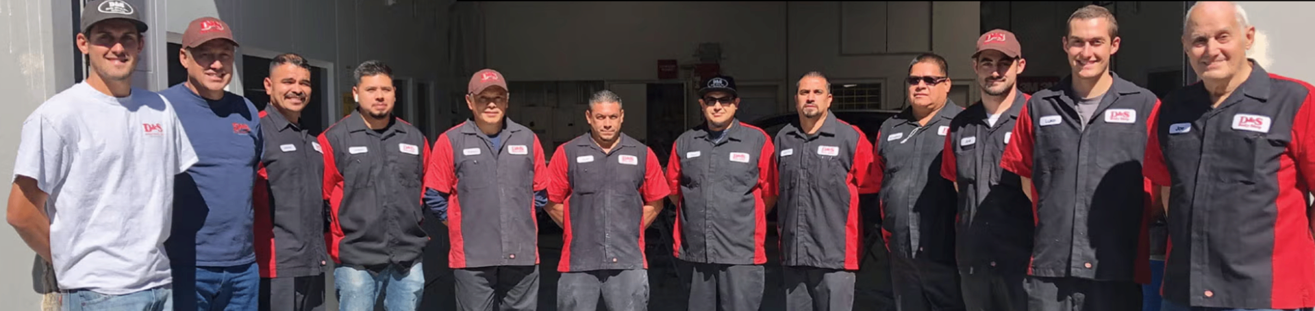 D & S Auto Body team in San Ramon